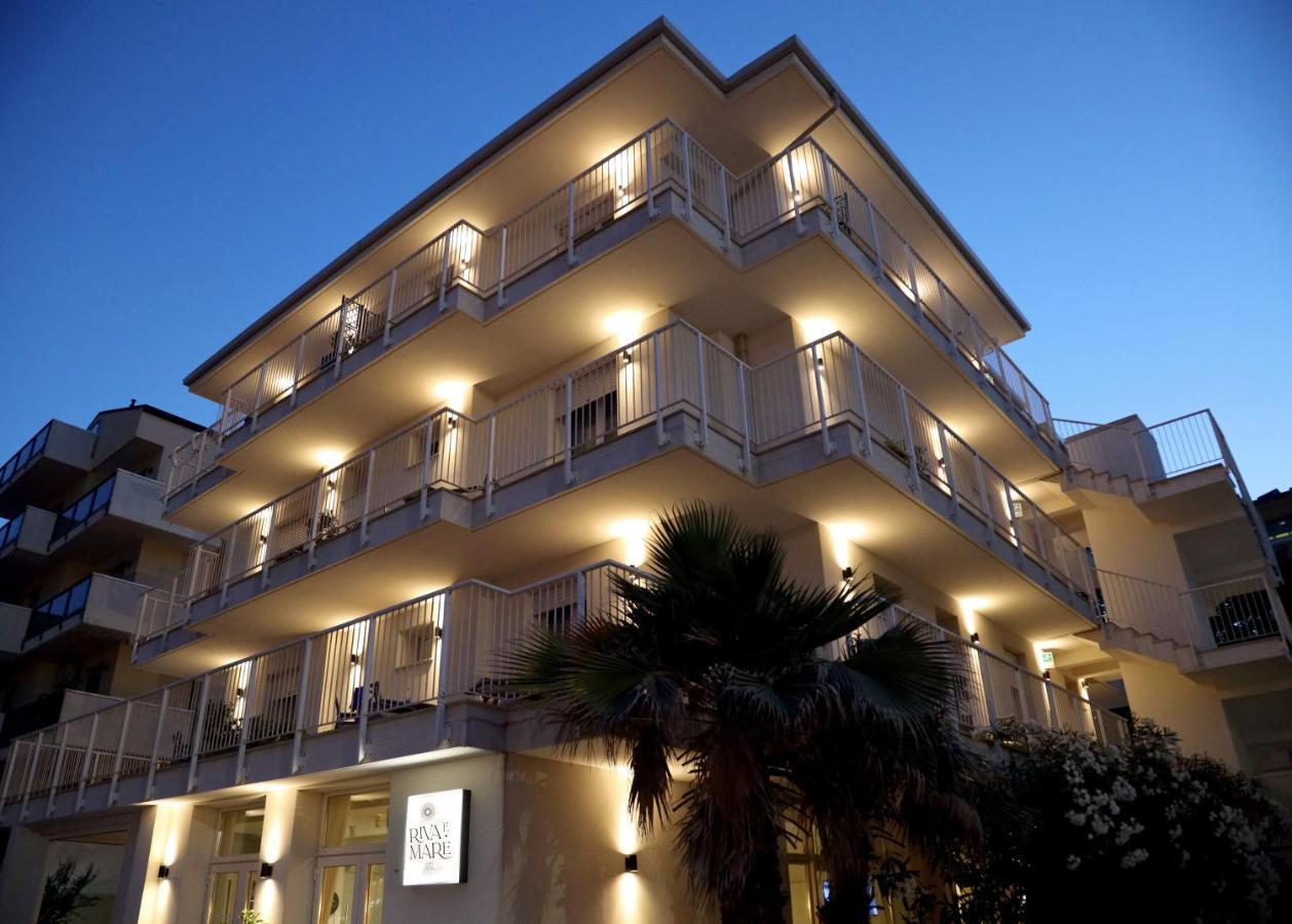 Hotel Riva E Mare Ріміні Екстер'єр фото